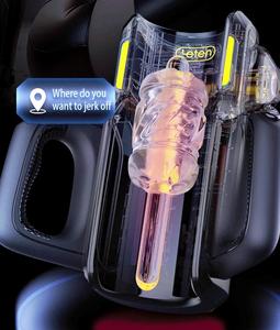 HM Automatischer Saug-<span class=keywords><strong>Masturbator</strong></span> für Männer, Orale Vagina Penis-Vibrator Sexspielzeug für Männer, Masturbations-Cup Maschine - Product Image 3