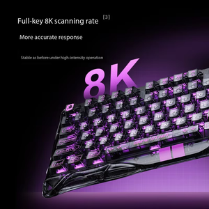 Teclado Gravastar V75 LITE con Eje Magnético, Totalmente de Aluminio, Cableado, Modo Único, para Juegos Electrónicos, con Efecto de Iluminación RGB - Product Image 4