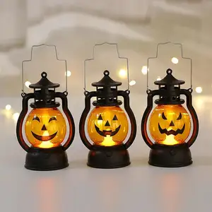 Lámpara de Calabaza de Mano con Diseño Nuevo 2022, Pequeña <span class=keywords><strong>Linterna</strong></span> para Decoración de Ambiente en Bares y Fiestas de Halloween - Product Image 2