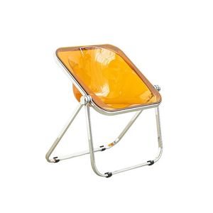 Silla Plegable Moderna para Restaurante, Uso Comercial, Metal y Plástico, Diseño Minimalista, Ahorra Espacio, Resistente y Fuerte, para Comedor y Exteriores - Product Image 2