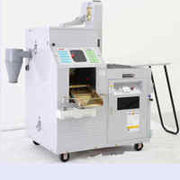 Moulin à blé automatique en acier inoxydable de 300 kg/h, avec système de criblage et de décorticage du riz, ensemble complet, machine de décorticage du riz industrielle combinée