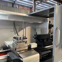 Machine à fileter les tuyaux CNC Qk1332, robuste, à gros alésage, pour le secteur pétrolier