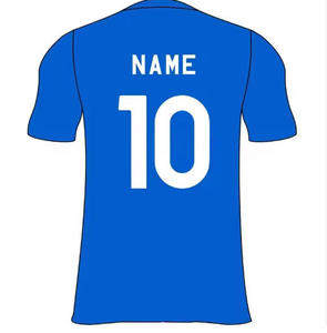 Kit da calcio da uomo con mezza zip a manica lunga Club di alta qualità 100% poliestere antivento squadra fornitore originale - Product Image 4