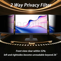 Filter Privasi Layar Desktop Lenovo 21.5 Inch 16:9, Mudah Dipasang, Anti Silau, Anti Cahaya Biru, Anti Sidik Jari