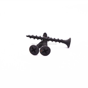 GB/<span class=keywords><strong>T</strong></span> 14210 en acier <span class=keywords><strong>au</strong></span> carbone oxyde noir vis de cloison sèche de fil grossier - Product Image 2