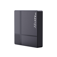 Baru penuh customziation high-end decoding up XS97 ATV MINI Allwinner H618 Android 12 set-top box 6K HDR dengan super mini ukuran