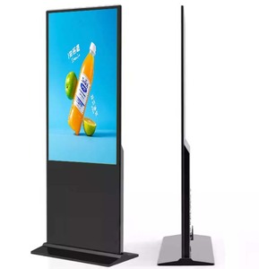 Pantalla LCD Publicitaria de Alta Calidad con Animación 1080P, Táctil, de 43-55 Pulgadas, 2K 4K, con Soporte de Pie para Interiores, Señalización Digital - Product Image 1