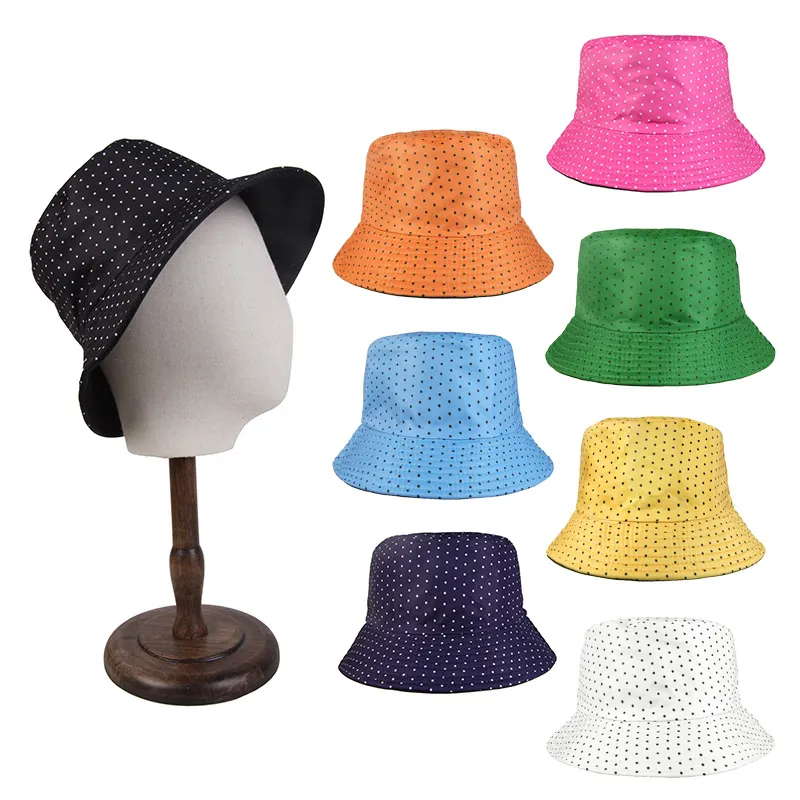 Sıcak satış yeni moda butik nokta retro güneş koruyucu moda güneşlik yaz balıkçı şapka bob şapka