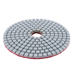 16 pièces/ensemble Kit de tampons de polissage diamantés 4 pouces disque de ponçage humide/sec tampon de polissage pour granit pierre béton marbre utilisation - Product Image 6