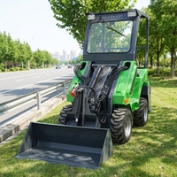 Direkt vom Hersteller: Mini-Teleskoplader 4x4, EPA-konform, Forstwirtschafts-Minilader, Garten- und Landschaftspflege, Allrad-Radlader zum Verkauf