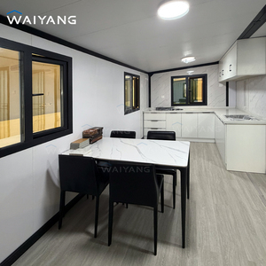 บ้านคอนเทนเนอร์สำเร็จรูปขนาด 20 ฟุต 40 ฟุต แบบขยายได้ 2-3 ห้องนอน พร้อมห้องน้ำ บ้านพักตากอากาศ วิลล่า คาบิน อายุการใช้งานสูงสุด 30 ปี แข็งแรงทนทาน - Product Image 4