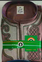 Qamis Homme Musulman 2026 Dubaï Style Arabe Traditionnel Qatari à Manches Longues Couleur Unie Vêtement Islamique