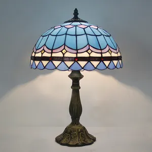 Lampe de table sur mesure de style traditionnel, design art nouveau, lampes de bureau décoratives