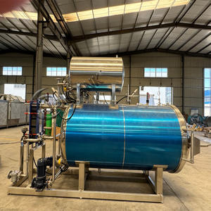 <span class=keywords><strong>Autoclave</strong></span> industriel de stérilisation en conserve de thon de poisson en conserve Stérilisateur de cornue en cascade d'eau de viande en conserve - Product Image 2