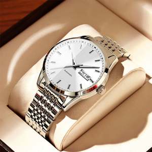 Relojes Mecánicos de Oro al por Mayor para Hombre, Relojes de Pulsera Automáticos de Moda, Reloj de Lujo con Doble Fecha, Resistente al Agua - Product Image 4