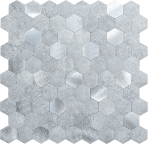 Hot 3d Decorative Wall Panel Peel and Stick <strong>Hexagon</strong> Metallic <strong>Wallpaper</strong> - Product Image 3