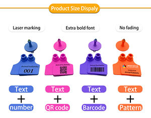 पशुओं के लिए नई कस्टम प्रिंटिंग uhf Rfid tpu सामग्री पशु कान टैग के लिए पशु भेड़ बकरी कर कोड ट्रैकिंग प्रबंधन प्रणाली - Product Image 6