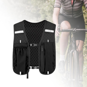 سترة خفيفة الوزن قابلة للتنفس مقاومة للماء من النايلون للترطيب، أزياء رياضية للرجال والنساء للجري والركض والمشي لمسافات طويلة وركوب الدراجات والأنشطة الخارجية - Product Image 4