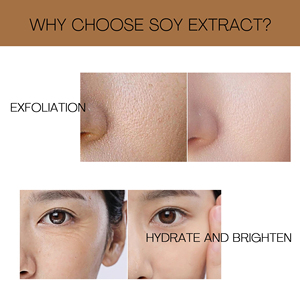 Hữu cơ tự nhiên vegansnail tẩy tế bào chết đậu chất vitamin C chăm sóc da thủy tinh da huyết thanh được chăm sóc da nước huyết thanh cho khuôn mặt - Product Image 4