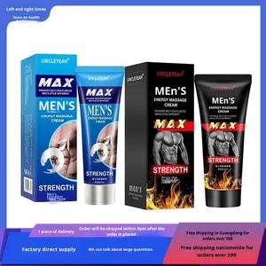 Ankeyan MAX Lotion crème de <span class=keywords><strong>massage</strong></span> puissante pour hommes en noir et bleu pour les soins dans la zone privée pour les jouets sexuels Dropshipping - Product Image 3