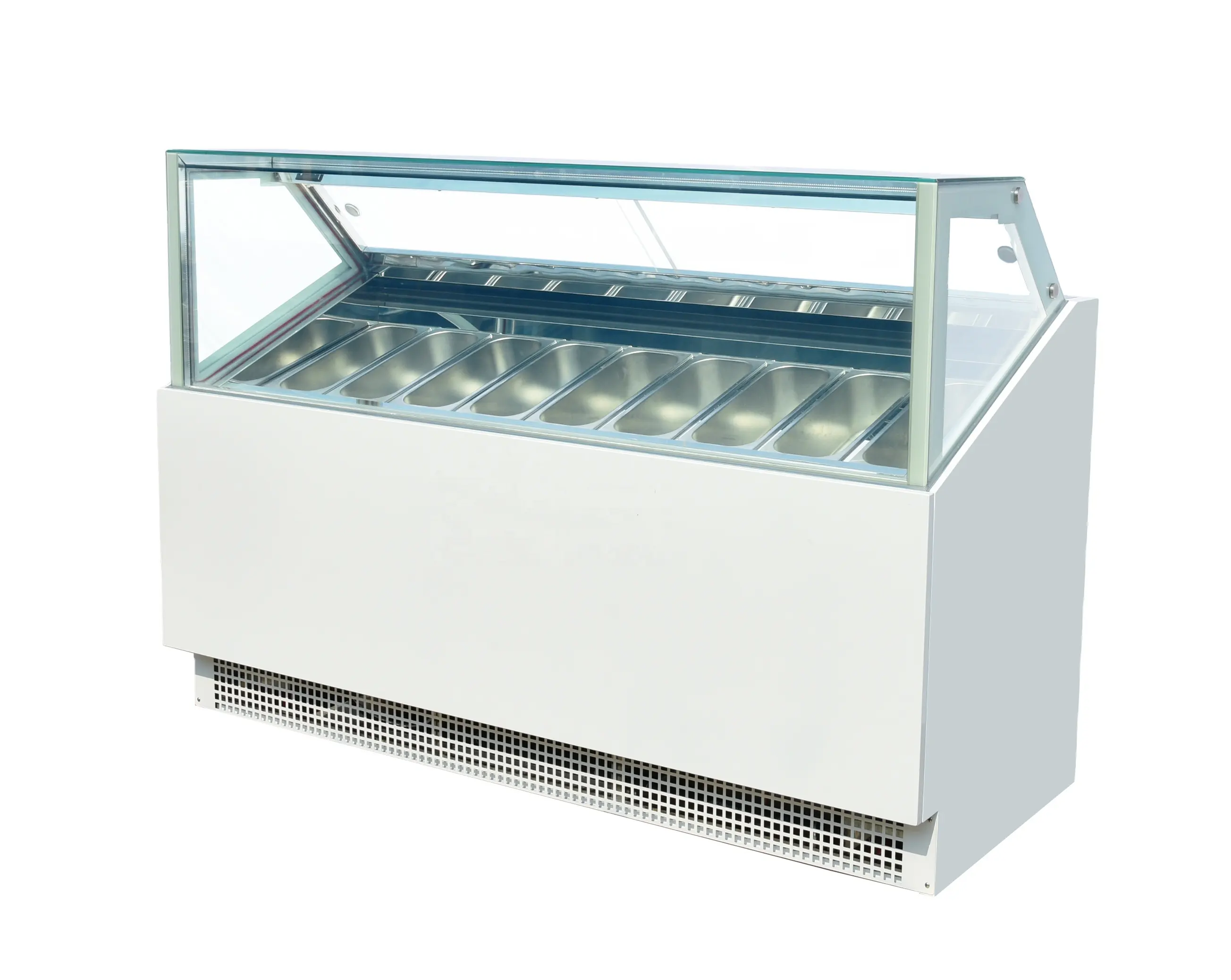 Congélateur Commercial, 1 pièce, équipement de réfrigération, avec verre chauffant
