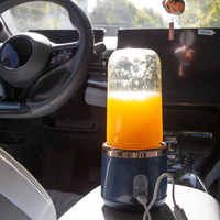 Professionele Roestvrijstalen Messen Draagbare Elektrische Usb Mini Oranje Citrus Citroenblender Mixer Molen Vers Fruit Juicer