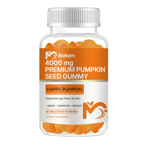 OEM 개인 라벨 4000mg 호박 씨앗 추출물 구미 보충 호박 씨앗 기름 구미 - Product Image 6