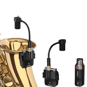 Sistema de Transmisor y Receptor de Micrófono Inalámbrico para Saxofón e Instrumentos de Viento B-6 NUX Micrófono para Saxo - Product Image 1