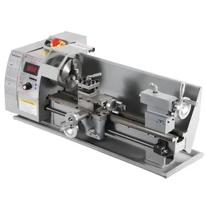 750W Precisie Mini Bank Metaalbewerker Variabele Snelheid Draaibank Machine Voor Verkoop