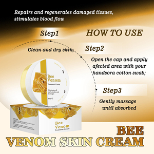 Crema para el Cuidado de la Piel con Veneno de Abeja de 40 g, Hidrata y Nutre la Piel Seca, Masajea Suavemente, Repara la Piel - Product Image 2