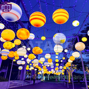 Barra de Luz LED para Exteriores, Impermeable IP65, Diseño de Resina, Efecto Cóncavo y Convexo, Luz de Estrella, para Jardín, Ambiente Interior, Centro Comercial, Exposiciones - Product Image 2