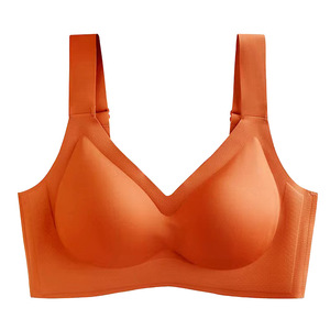 Adjustable Reversible Lightweight Breathable Plus Size Sports <b>Bra</b> Medium Support Seamless <b>Wireless</b> <b>Push</b>-<b>up</b> Design Four-Way - Product Image 4