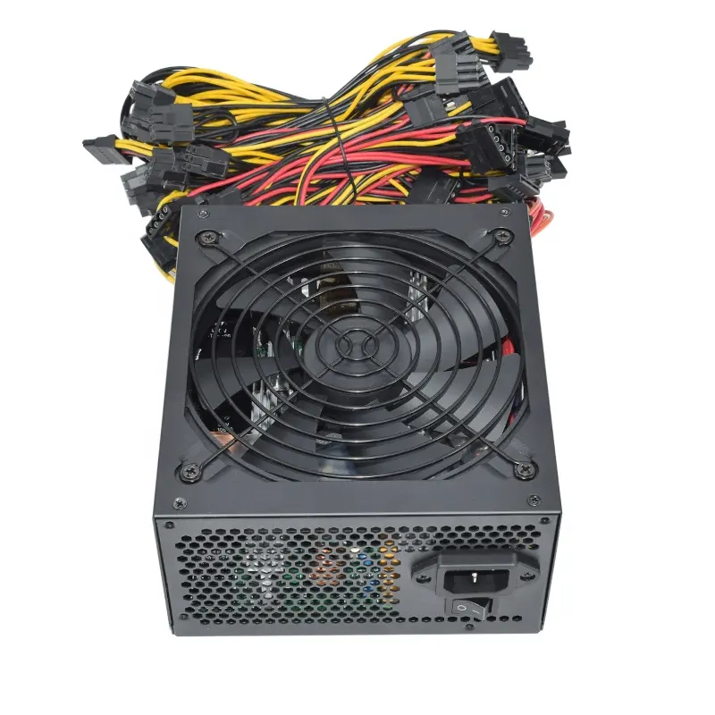 SENLIFANG 2000W 2400W PC Power Supply Support 8 High-end Graphics Cards for Professional Machine ATX PSU Computer Server