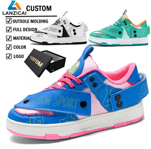Zapatillas de Skate <span class=keywords><strong>con</strong></span> Estampado de Graffiti Personalizadas de Fábrica, Zapatillas Deportivas Casuales de Caña Baja, Zapatillas de Skateboarding Personalizadas, Zapatillas Deportivas de Marca Nike - Product Image 1