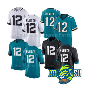 2025 Neue 12 Travis Hunter Top genähte billige Carolina American Football Trikots - Product Image 1