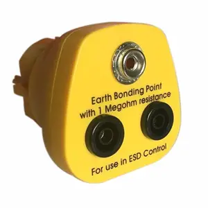 Enchufe <span class=keywords><strong>de</strong></span> puesta a tierra compatible con EE. UU. <span class=keywords><strong>Tipo</strong></span> UE para usar en sábanas Cuerpo saludable antiestático - Product Image 1