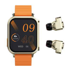 Hombres Deportes <span class=keywords><strong>Escuchar</strong></span> música BT Llamando Mano Pulsera Señoras Relojes de pulsera Reloj inteligente de lujo con auriculares 2023 - Product Image 3