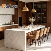 Vente flash - Dalle de pierre de quartz imprimée, non poreuse, surface facile à nettoyer, pierre de quartz synthétique pour la rénovation de la maison, de la cuisine et de la salle de bain