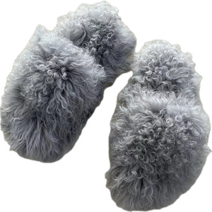 Zapatillas de piel auténtica con punta abierta - Product Image 6