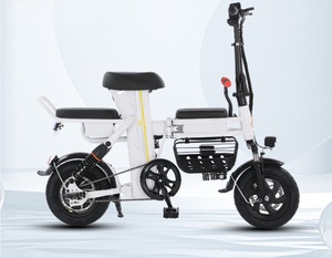 Voiture électrique parent-enfant de 12 pouces, petit scooter électrique pliable, scooter électrique à batterie au lithium pour mère et enfant actifs - Product Image 2