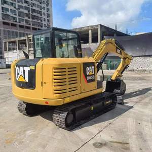 Pour mini-excavatrice sur chenilles 305.5E2 de 5,5 tonnes, jaune - Product Image 2