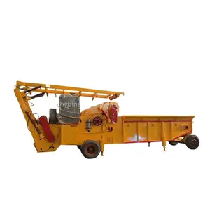 forestry machinery Portable small hammer mill wood pallet branch crusher electric wood chipper tree shredder machine
