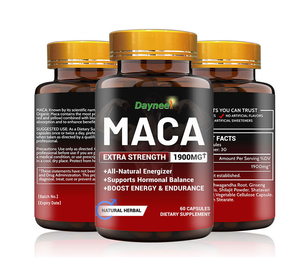 OEM MACA kapsüller özel üretici doğal diyet takviyesi kapsül erkekler ve kadınlar aşk hapları özel etiket Maca tozu - Product Image 1