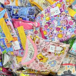 रंगीन रहस्यमय बॉक्स बांस पजामा के बच्चों की लड़कियों और लड़कों के नरम बच्चे के जम्पसूट स्लीपर - Product Image 4