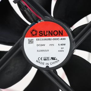 Ventilador Axial de Refrigeración para Gabinete Eléctrico SUNON EEC0382B2-000C-A99 120x120x38mm 24VDC 224mA 5.4W 2600RPM 116CFM con Rodamiento de Bolas - Product Image 6