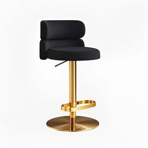 Tabouret de bar moderne en acier inoxydable, design contemporain, durable, écologique, mobilier commercial pour bar à domicile, hôtel - Product Image 1