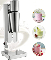Machine à milkshake électrique commerciale en acier inoxydable avec mélangeur de boissons