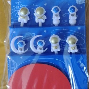 Tenedores de Fruta con Forma de Animales de Dibujos Animados, Desechables, Ecológicos, de Grado Alimenticio, Palillos Bento, Mini Palillos de Dientes para Niños, Lonchera Infantil - Product Image 3