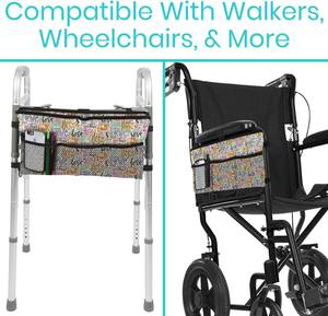 Échantillon gratuit, vente chaude, sac de béquille en perles de Taiwan, accessoires personnalisés pour l'avant-bras, pochette d'accessoires, sac léger et imperméable - Product Image 2