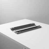 Barras Deslizantes de Aluminio Extruido de Alta Tolerancia, Mecanizadas por CNC, para Equipos Automatizados, Manipulación de Materiales, Guía Lineal, Pieza de Hardware